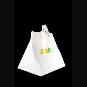 soft loop handle plastic bags