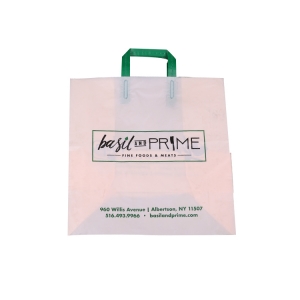 soft loop handle plastic bags